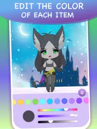 Fantasy Chibi Dress Up Avatar Maker Screen Shot 3