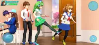 School Love Life: Anime Games Screen Shot 6