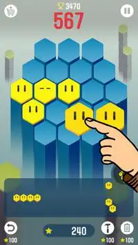MakeRocket! Block Hexa Puzzle Screen Shot 1