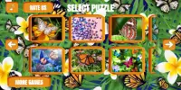 Butterfly jigsaw puzzle Screen Shot 4