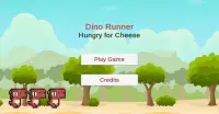 Dino Runner : Hungry for Cheese Screen Shot 2