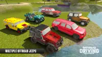 Jeep Driving Adventure - Offroad-spel Screen Shot 2