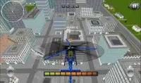 911 Polisi Kota Helicopter 3D Screen Shot 8