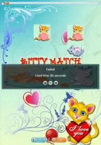 Kitty Match Game For Kids Free Screen Shot 13