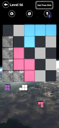 Quebra-cabeça de blocos - Mestre da Parede Screen Shot 0