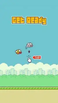 Flappy sun Bird Screen Shot 1