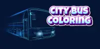 colorear el autobús de ciudad Screen Shot 7