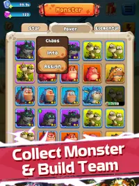 Merge Beast : Monster Merging & Collecting Monster Screen Shot 11