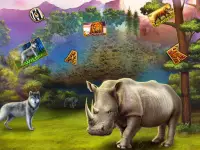 Wild Animals Free Slots Game Screen Shot 2