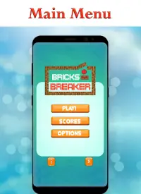 Bricks Breaker Game Screen Shot 3