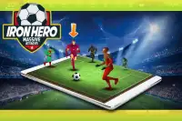 Superhero Soccer Challenging Game Screen Shot 0
