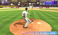 Baseball Battle - flick home run baseball game Screen Shot 1