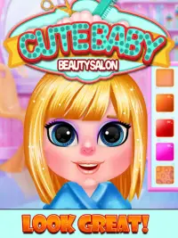 Sweet Baby Girl Hairstyle Beauty Salon Games Screen Shot 0