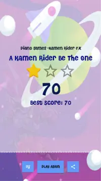 Piano Rider Games -KamenEx Screen Shot 2