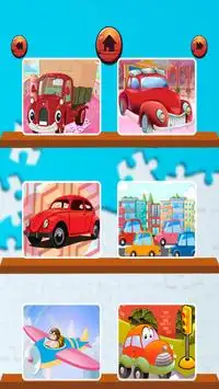 Vehicles for Kids - Jigsaw Puzzle Games Screen Shot 4