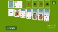 Solitaire thẻ Game Online Screen Shot 1