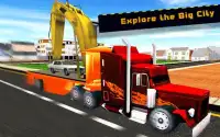 Tow Truck Car Transporter Sim Screen Shot 9