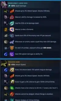 TEAMFIGHT TACTICS ITEMS | CRAFTING GUIDE TFT Screen Shot 1