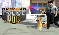 Полицейская собака Метро Город Screen Shot 17