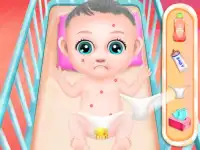 Newborn Baby Care Babysitter Daycare: Kids Game Screen Shot 0