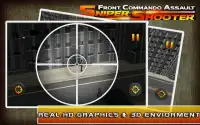 Front Commando Sniper Shooter Screen Shot 4