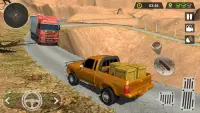 Offroad Pickup Cargo Truck Drive Simulator Game 3D Screen Shot 0