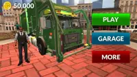 American Trash Truck Simulator 2020: Offline Games Screen Shot 3