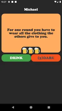 Drink'n'Dare - i don't care - drinking game Screen Shot 4