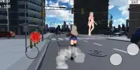 Titan City Attack : Anime Schoolgirl Fighter 3D Screen Shot 5