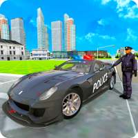 Policía Coche Persecución Conducción Simulador 3D