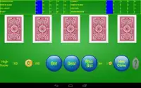 Video Poker Game Screen Shot 2