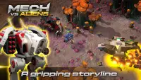 Mech vs Aliens: Top down shooter | RPG Screen Shot 1