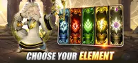 Elemental Titans：3D Idle Arena Screen Shot 1