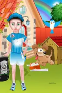 बच्चों के कपड़े सफाई का खेल Screen Shot 2