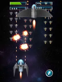 Galactic Shooter-Alien Attack: Space Hawk Assault Screen Shot 2