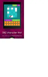 DBZ Character Find Screen Shot 14