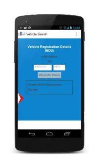 VDI- Vehicle Registration deta Screen Shot 0