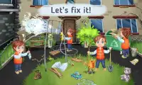 ग्रह को साफ करें - बच्चों के लिए शैक्षिक खेल Screen Shot 2