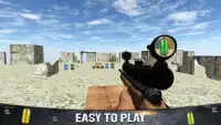 Tin Shooting Target - Sniper Games Screen Shot 1