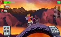 Super Dora Climb Bicycle - dora games for kids Screen Shot 2