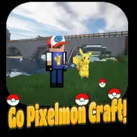 Go Pixelmon Craft Mod Screen Shot 0