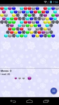 Bubble Shooter with aiming Screen Shot 1