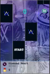 New Alan Walker Piano Tiles Screen Shot 2