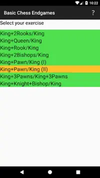 Basic chess endgames Screen Shot 0