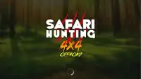 Sniper Safari salvaje caza de Screen Shot 0