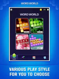 Word World - New Word Game & Puzzles Screen Shot 8