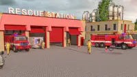 Firefighter Fire Truck Games Screen Shot 0