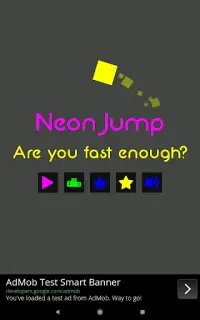 Neon Jump: Free Arcade Game Screen Shot 6