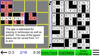 Jigsaw Crossword   Screen Shot 4
