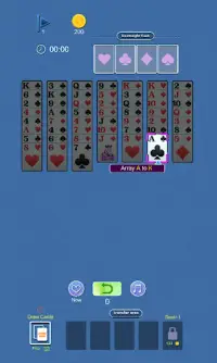 FreeCell Solitaire puzzle game Screen Shot 3